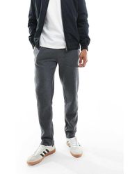 Brave Soul - Straight Leg Joggers With Drawcord Waist - Lyst