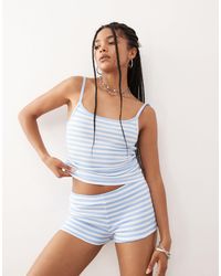 Collusion - Stripe Micro Short Coord - Lyst