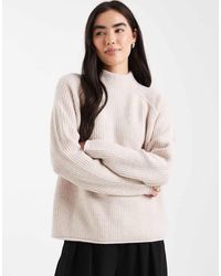 Miss Selfridge - High Neck Oversized Jumper - Lyst