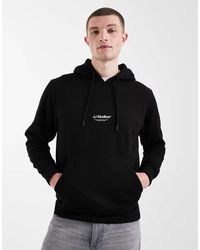 Jack & Jones - Hoodie With Front Print - Lyst