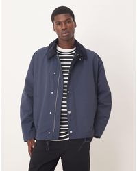 ASOS - Harrington Jacket With Cord Collar - Lyst
