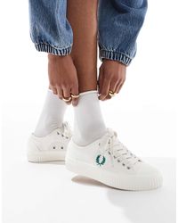 Fred Perry - – hughes – e leinen-sneaker - Lyst