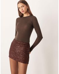 ASOS - – micro-mini-skort - Lyst
