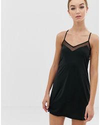 Calvin Klein Schwarzes Neglig