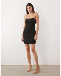 Forever New - Structured Boned Corset Bandeau Mini Dress - Lyst