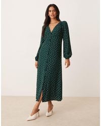 Nobody's Child - Kennedy V-neck Midi Dress - Lyst