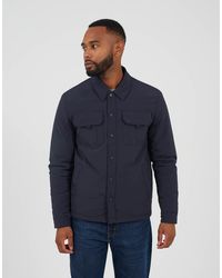 Brave Soul - Borg Lined Zip-Up Shacket - Lyst