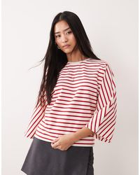 ASOS - Oversized Batwing Sleeve Top - Lyst