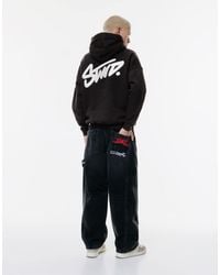 Pull&Bear - Sweat à capuche avec logo stwd brodé - Lyst