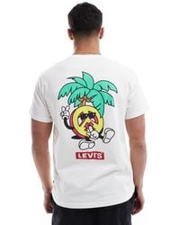 Levi's - Babytab Logo Back Print T-shirt Relaxed Fit - Lyst
