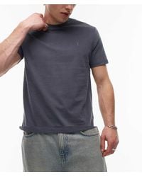 AllSaints - Brace 3-pack Brushed Cotton T-shirts - Lyst