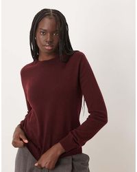 Mango - Mock Neck Knitted Top - Lyst