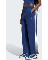 adidas Originals - Adidas Kit 3-stripes Wide Pant - Lyst