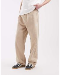adidas Originals - Trefoil Essentials Open Hem Joggers - Lyst