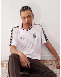 Champion - T-Shirt Da Calcio - Lyst