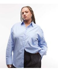 ASOS - Asos Design Curve Classic Cotton Shirt - Lyst