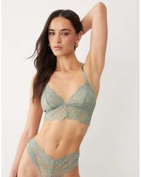 ASOS - Lola Lace Longline Bralette - Lyst