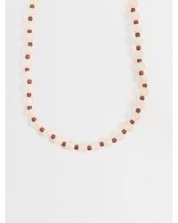 ONLY - Beaded Necklace - Lyst