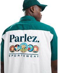 Parlez - – kurzärmliges hemd mir bunter rücken-stickerei - Lyst
