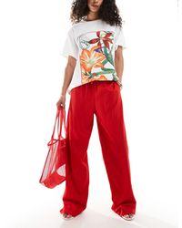 JJXX - – locker geschnittene hose aus leinenmix - Lyst