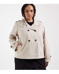ONLY - Korte Trenchcoat - Lyst