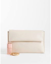 ASOS - Envelope Clutch Cross Body Bag With Detachable Chain Strap - Lyst
