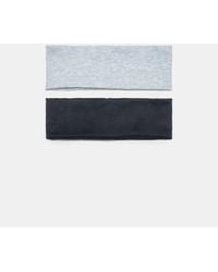 Stradivarius - Set Of 2 Plain Elasticated Headbands - Lyst