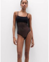 Intimissimi - Bodysuit With Slender Shoulder Straps - Lyst