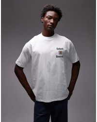 Carhartt - Schooling Heart Relaxed T-shirt - Lyst