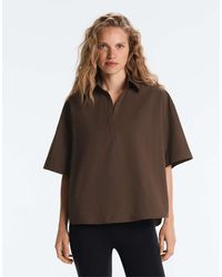 Oysho - 100% Cotton Polo Shirt - Lyst