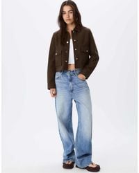 Stradivarius - – kurze, weiche jacke - Lyst