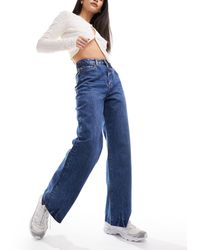 Armani Exchange - – locker geschnittene 5-pocket-jeans aus indigoem denim - Lyst