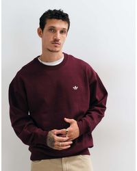 adidas Originals - Loose Crew Neck Sweatshirt - Lyst