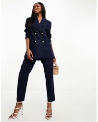 French Connection - Luxe Tailored Trouser Co-ord - Lyst