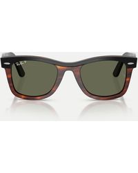 Ray-Ban - – wayfarer street neat – eckige, polarisierte sonnenbrille - Lyst