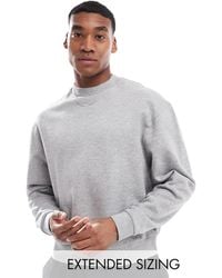 ASOS - Essentials Boxy Relaxed Sweatshirt - Lyst