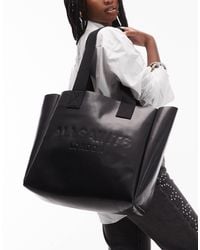 AllSaints - – izzy – tragetasche aus leder - Lyst