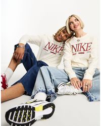 Nike - T-shirt unisexe à logo et manches longues - voile - Lyst