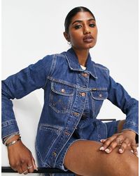 womens wrangler jean jacket