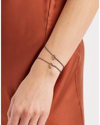 ASOS - Set Van Twee Paar Armbanden Van Touw Met Kralen En Hemelse Hangertjes - Lyst