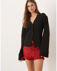Never Fully Dressed - Sequin Hotpant - Lyst
