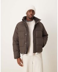 Abercrombie & Fitch - Ultra Gewatteerd Jack - Lyst