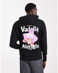 ASOS - Relaxed Hoodie With Photographic Floral Print - Lyst