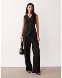 Mango - Tailored Sleeveless Jumpsuit - Lyst