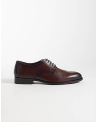 ASOS - – e derby-schnürschuhe aus leder - Lyst