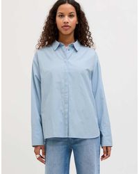JJXX - Caro Relaxed Fit Spread Collar Long Sleeve Shirt - Lyst