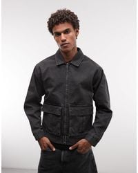Huf - Pacific Workwear Style Zip Through Jacket - Lyst