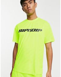 RIPNDIP Ripndip Mbn Stripe Soccer T-shirt - Green