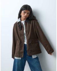 JJXX - Barn Jacket With Cord Collar - Lyst