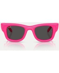 Ray-Ban - A$Ap Rocky Wayfarer Puffer Square Sunglasses With Lens - Lyst